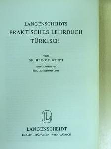 Dr. Heinz F. Wendt - Langenscheidts Praktisches Lehrbuch Türkisch [antikvár]