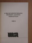 Inkei Péter - A Magyar Népköztársaság Művészeti Alapjának Tájékoztatója 1988/2. [antikvár]