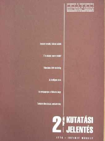 Dr. Verebics János - Kutatási jelentés 1999. július [antikvár]