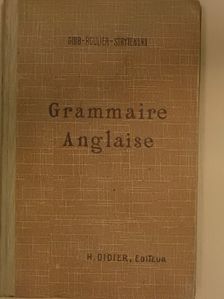 Gibb - Grammaire Anglaise [antikvár]