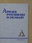 Antal Bugán - Applied Psychology in Hungary 1999-2000 [antikvár]