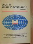 E. Bitsakis - Acta Philosophica 9. [antikvár]