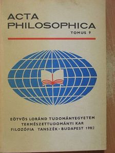 E. Bitsakis - Acta Philosophica 9. [antikvár]