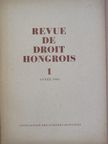 Bagi Dénes - Revue de Droit Hongrois 1966/1. [antikvár]