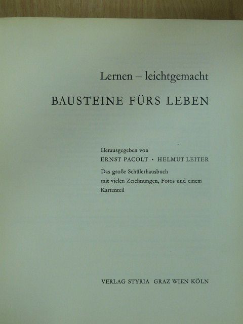 Bausteine fürs Leben [antikvár]