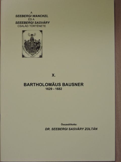 Bartholomäus Bausner [antikvár]