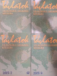 Adriányi Gábor - Távlatok 2003/1-4. [antikvár]