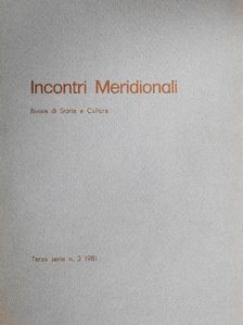 E. Greco - Incontri Meridionali 3/1981 [antikvár]