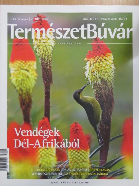 Természetbúvár 2018/1. [antikvár]
