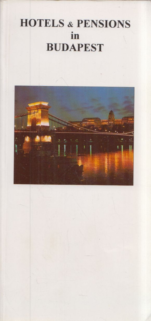 Hotels & Pensions in Budapest [antikvár]