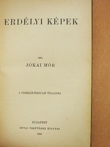 Jókai Mór - Erdélyi képek [antikvár]