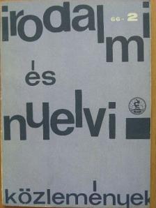 Bakcsi György - Irodalmi és nyelvi közlemények 1966/2. [antikvár]