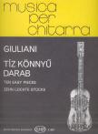 GIULIANI - TÍZ KÖNNYŰ DARAB GITÁRRA (BENKŐ DÁNIEL)