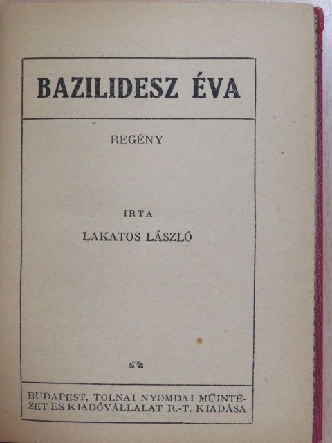 Lakatos László - Bazilidesz Éva/Pesti bábjáték/Novellák [antikvár]