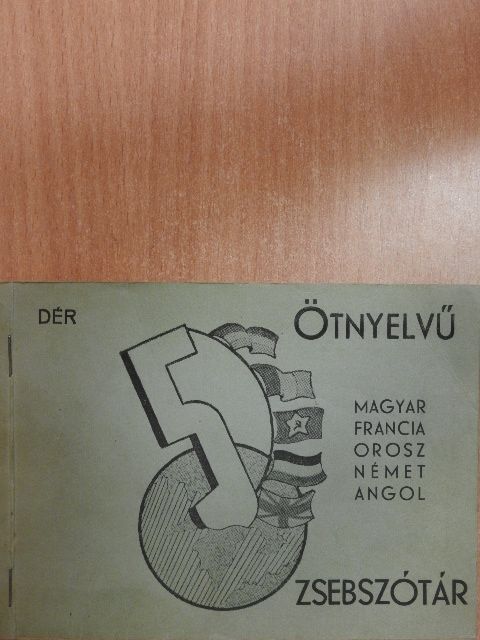 Ötnyelvű zsebszótár [antikvár]