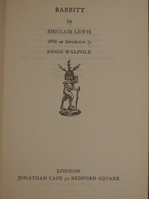 Sinclair Lewis - Babbitt [antikvár]