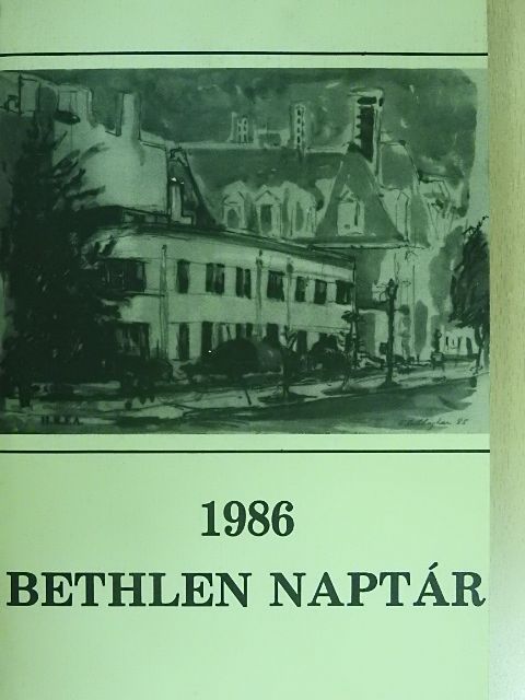 Csordás Gábor - Bethlen naptár 1986 [antikvár]