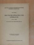 Karl Mollay - Deutsche sprache und literatur (770-1700) [antikvár]