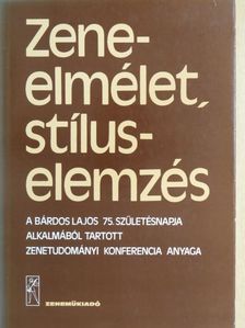 Breuer János - Zeneelmélet, stíluselemzés [antikvár]