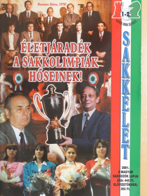 Ádám György - Sakkélet 2001. március 17. [antikvár]