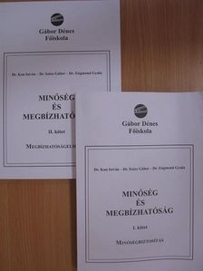 Dr. Kun István - Minőség és megbízhatóság I-II. [antikvár]