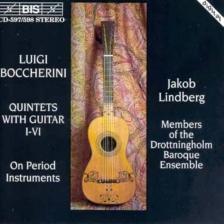 BOCCHERINI - QUINTETS WITH GUITAR I-VI 2CD LINDBERG