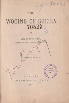 Rhys, Grace - The Wooing of Sheila [antikvár]