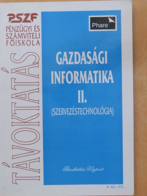 Dr. Gyurkó György - Gazdasági informatika II. [antikvár]