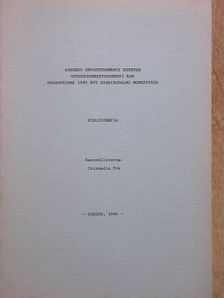 Szegedi Orvostudományi Egyetem Gyógyszerésztudományi Kar dolgozóinak 1985 évi szakirodalmi munkásság [antikvár]