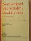 Nemzetközi szabadalmi osztályozás 1. [antikvár]