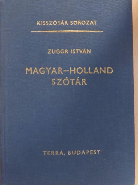 Zugor István - Magyar-holland szótár [antikvár]