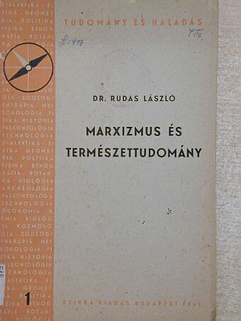 Dr. Rudas László - Marxizmus és természettudomány [antikvár]