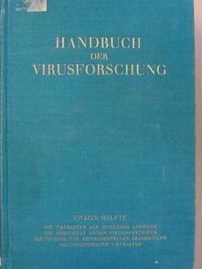 C. Hallauer - Handbuch der Virusforschung II. (töredék) [antikvár]
