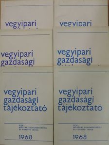 Vegyipari Gazdasági Tájékoztató 1968/1-6. [antikvár]