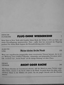 Almuth Link - Flug ohne Wiederkehr/Meine kleine Arche Noah/Recht oder Rache [antikvár]