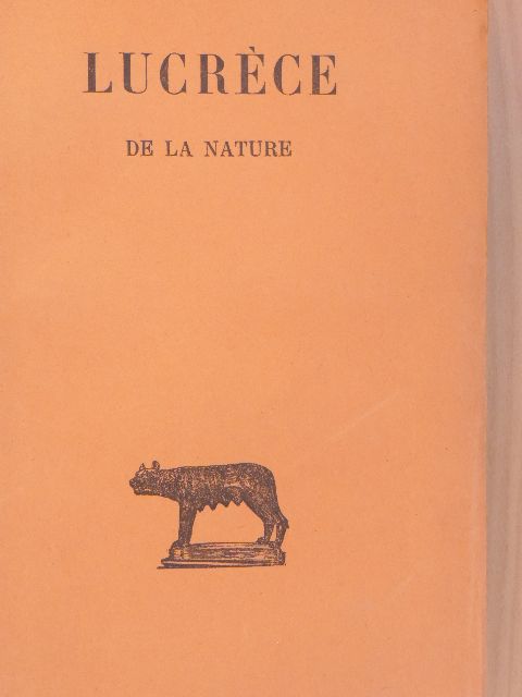 Lucréce - De La Nature I/1-3. (töredék) [antikvár]
