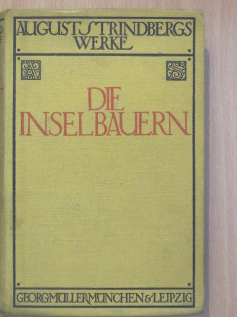 August Strindberg - Die Inselbauern [antikvár]