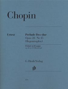 PRÉLUDE DES-DUR OP.28 NR.15 (REGENTROPFEN) FÜR KLAVIER URTEXT