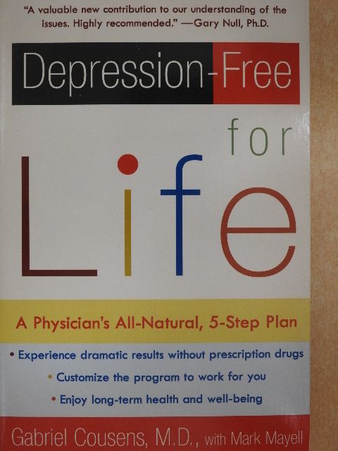Gabriel Cousens - Depression-Free for Life [antikvár]