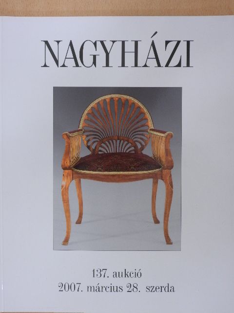 Nagyházi Galéria és Aukciósház 137. aukció [antikvár]