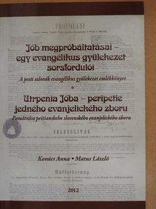 Kovács Anna - Jób megpróbáltatásai - egy evangélikus gyülekezet sorsfordulói [antikvár]
