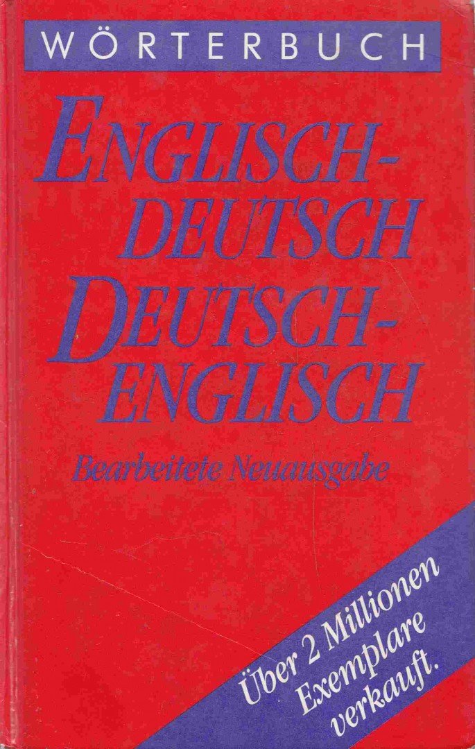 Wörterbuch Englisch-Deutsch / Deutsch-English [antikvár]