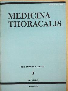 Appel Judit - Medicina Thoracalis 1989. július [antikvár]