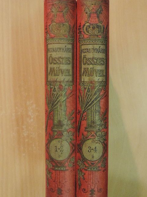 Kisfaludy Károly - Kisfaludy Károly összes művei 1-4. [antikvár]