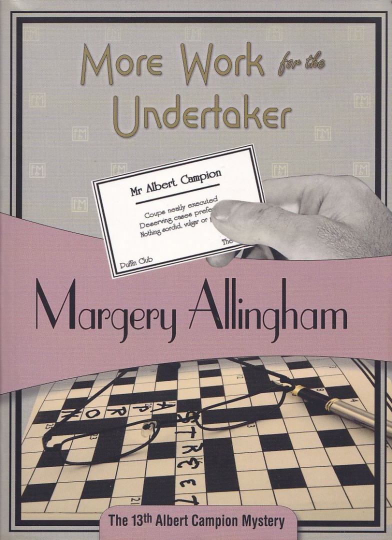 Margery Allingham - More Work for the Undertaker [antikvár]