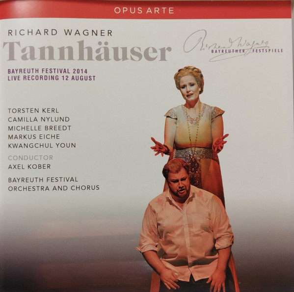 Wagner - TANNHAUSER 3 CD KERL NYLUND BREEDT KOBER