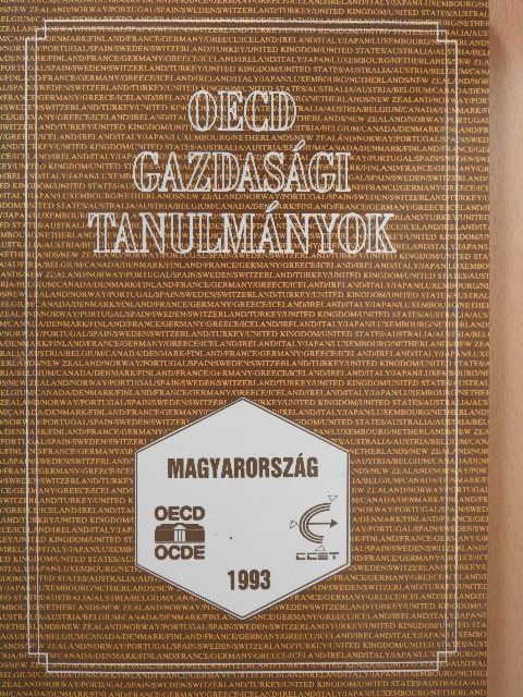 OECD gazdasági tanulmányok 1993. szeptember [antikvár]