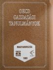 OECD gazdasági tanulmányok 1993. szeptember [antikvár]