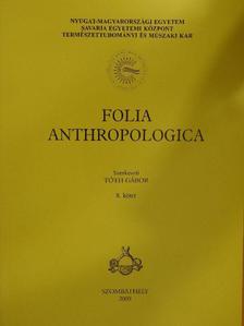 Albert Zink - Folia Anthropologica 8. [antikvár]