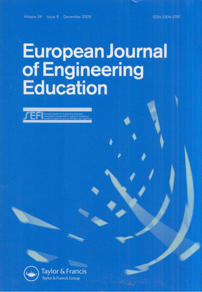 E. de Graaff - European Journal of Engineering Education Volume 34 Issue 6 December 2009 [antikvár]